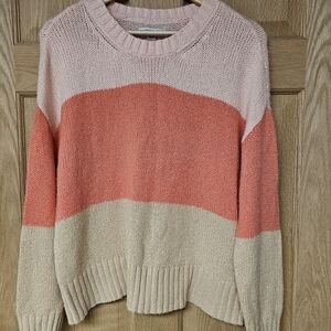 American Eagle Medium Colorblock‎ Crewneck Sweater